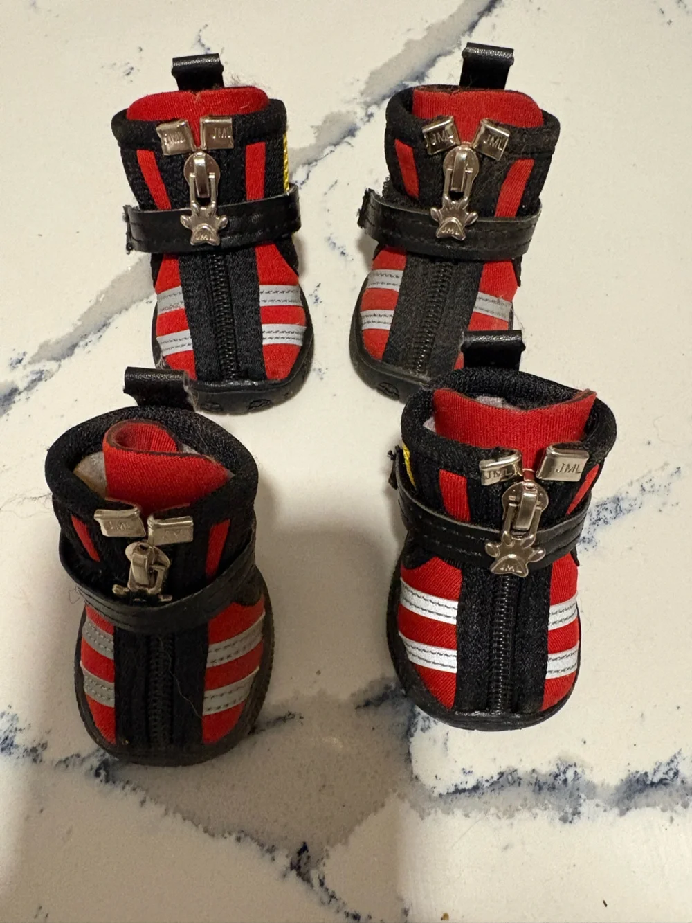 EUC - small dog booties